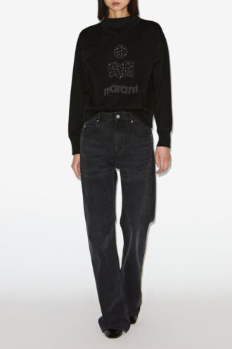 Moby Baumwoll-Fleece-Sweatshirt