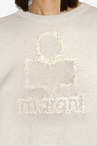 Mobyli Sweatshirt aus Baumwollfleece