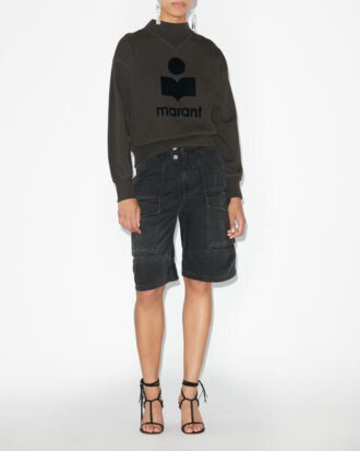 Mody Baumwoll-Sweatshirt mit Logo