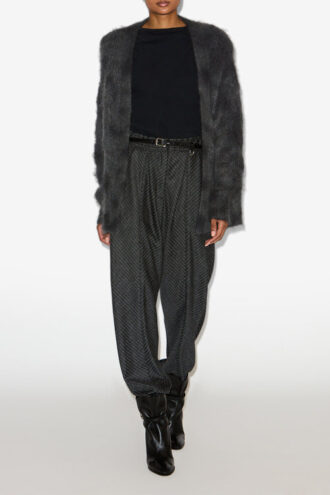 Mylene Wickeljacke aus Kid Mohair