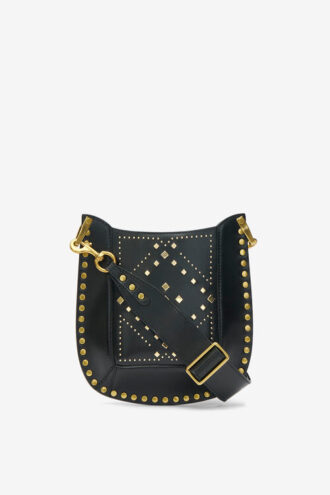 Nasko Tasche mit Nieten und grafischem Muster