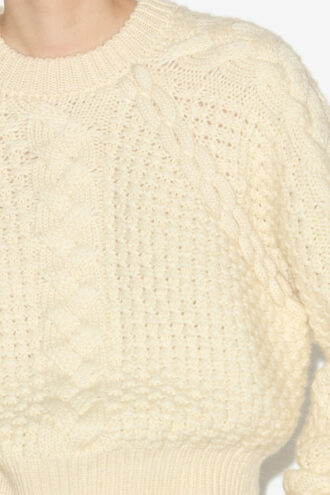 Obrero Kurzer Strickpullover