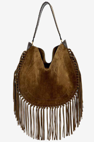 Oskan Hobo Tasche aus weichem Kalbswildleder