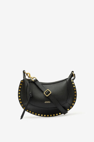 Oskan Moon Schultertasche aus Vollnarbenleder