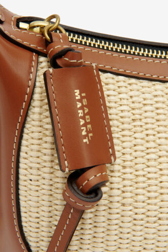 Oskan Moon Schultertasche aus weichem Leder