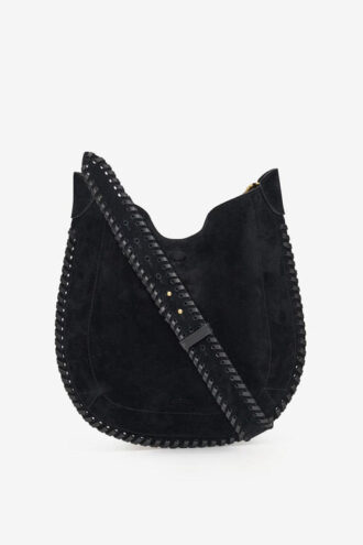 Oskan Soft Bag aus geflochtenem Kalbswildleder