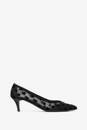 Peleo Pumps aus Tüll mit Polka-Dots
