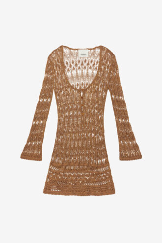 Pia Kurzes Kleid aus feiner Häkelarbeit