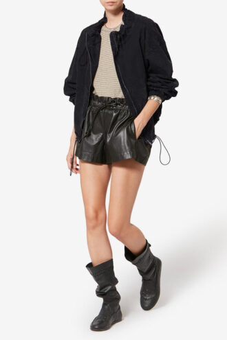 Plume Kurze Chambray-Jacke