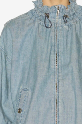 Plume Kurze Chambray-Jacke