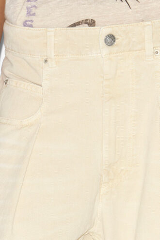 Rachelle Plissierte, locker sitzende Jeans