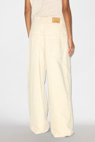 Rachelle Plissierte, locker sitzende Jeans